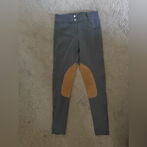 Free Ride Equestrian PRO Breeches | Knee patch | Grey | 26